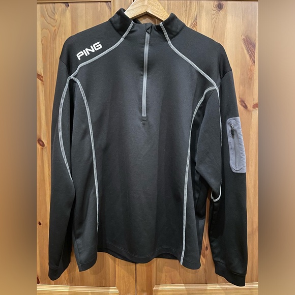 Ping Other - Ping Men's Large 1/2 Zip Performance Lightweight Golf Windshirt/Jacket